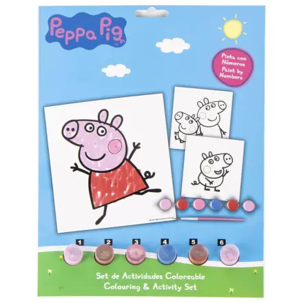 Peppa Pig Zabawny Zestaw Kolorowanek Numerowanych zdjęcie produktu