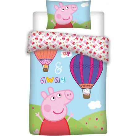 Peppa Pig Zestaw pościeli dziecięcej 100x135cm, 40x60cm zdjęcie produktu