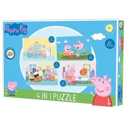 Peppa Pig Home Puzzle 4 w 1 zdjęcie produktu