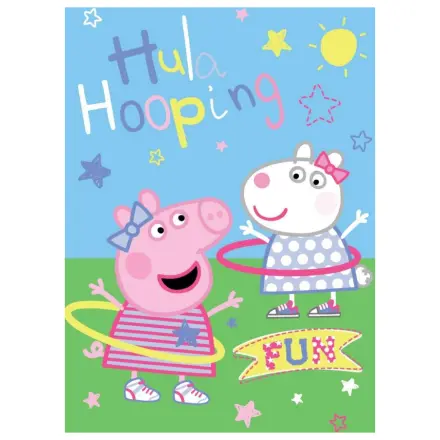 Peppa Pig Hula Hooping koc polarowy zdjęcie produktu