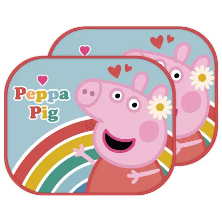 Peppa Pig Rainbow osłona przeciwsłoneczna na szyby, 2 sztuki zdjęcie produktu