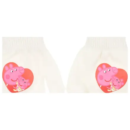 Rękawiczki dziecięce Peppa Pig White Heart zdjęcie produktu
