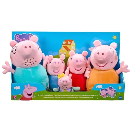Peppa Pig pluszowe figurki Zestaw 5 sztuk zdjęcie produktu