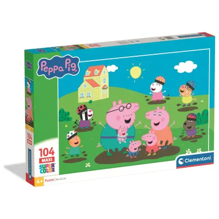 Peppa Pig maxi puzzle 104 sztuki zdjęcie produktu