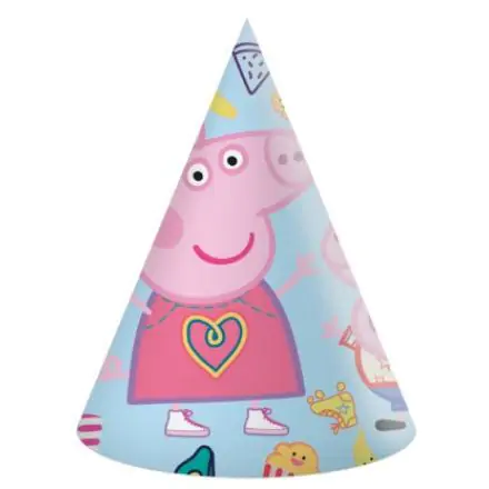 Peppa Pig Messy Play, Peppa Pig Czapki Imprezowe, 6 szt. zdjęcie produktu