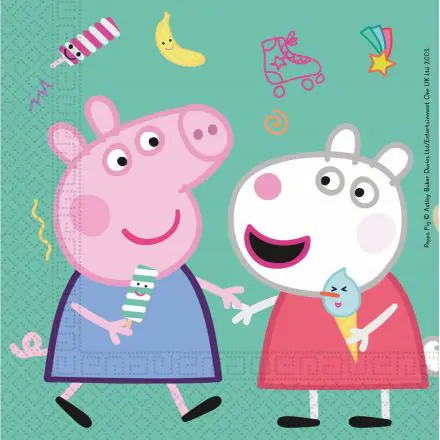 Peppa Pig Messy Play, Serwetki Peppa Pig 20-pak zdjęcie produktu
