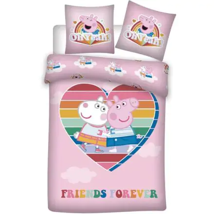 Peppa Pig poszewka na kołdrę z mikrofibry 90cm zdjęcie produktu