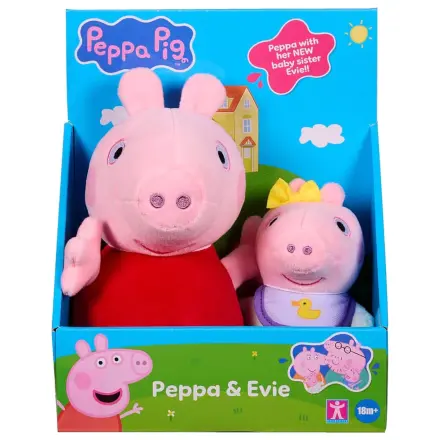 Peppa Pig Pluszowe figurki Zestaw 2 sztuk zdjęcie produktu