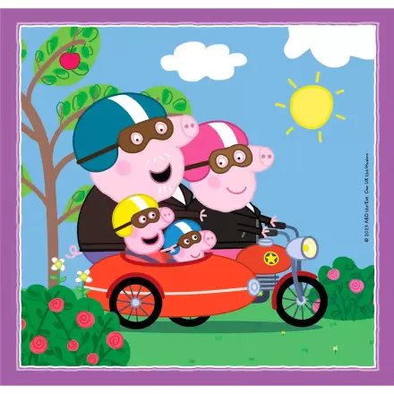 Peppa Pig puzzle 3x48 elementów termékfotója