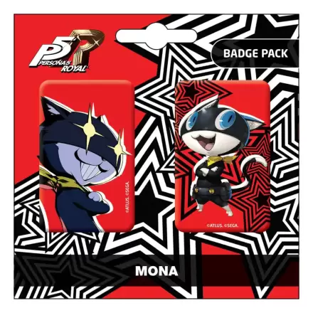 Persona 5 Royal przypinki (2-Pack) Mona / Morgana termékfotója