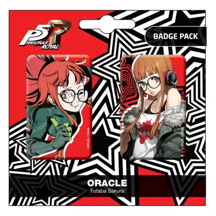 Persona 5 Royal Przypinki 2-Pak Oracle / Futaba Sakura termékfotója