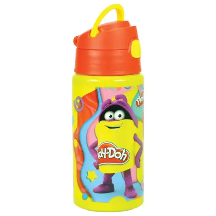 Play-Doh Happy aluminiowa butelka ze słomką z zawieszką 500 ml zdjęcie produktu