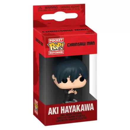 Kieszonkowy Funko POP Brelok Chainsaw Man Aki Hayakawa termékfotója