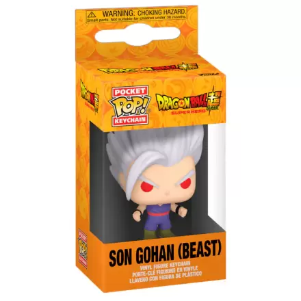 Brelok Pocket Funko POP Dragon Ball Super Super Hero Gohan Beast termékfotója