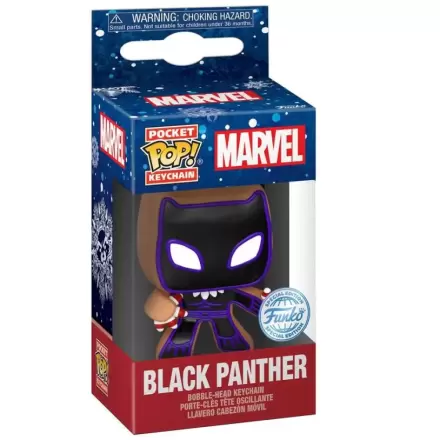 Brelok Pocket POP! Marvel Holiday Black Panther Exclusive termékfotója