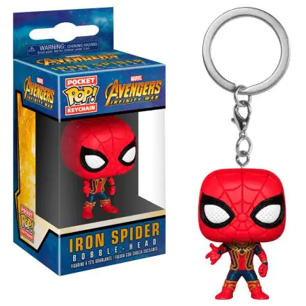 Avengers Infinity War Pocket POP! Brelok winylowy Iron Spider 4 cm zdjęcie produktu