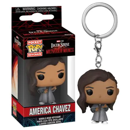 Brelok Pocket POP Marvel Doctor Strange America Chavez termékfotója