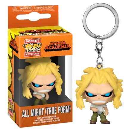 My Hero Academia Pocket POP! Brelok winylowy All Might Weakened State 4 cm termékfotója