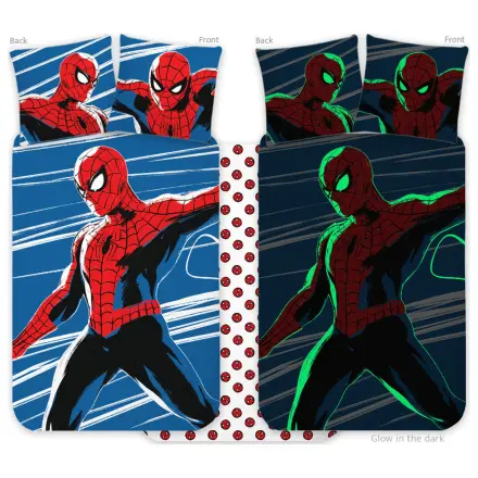 Spider-Man Agility Glow-in-the-Dark dziecięca poszwa na kołdrę dla maluchów zdjęcie produktu