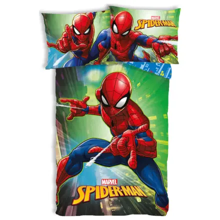 Spider-Man City Lights Children's Toddler Poszwa na kołdrę zdjęcie produktu