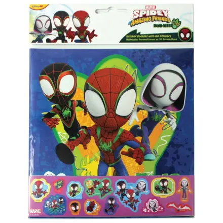 Spider-Man Spidey Dino-Webs Album na naklejki z 50 Naklejkami zdjęcie produktu