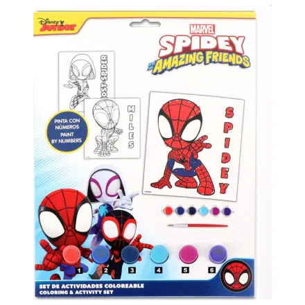 Spider-Man Spidey Friends Liczny zestaw do kolorowania zdjęcie produktu