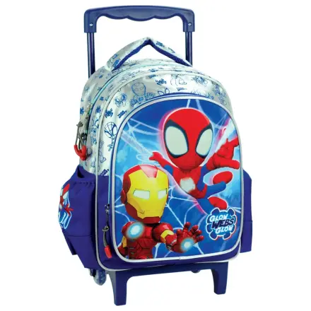 Spider-Man Spidey Glow Rolling Przedszkolny Plecak, Torba 30 cm zdjęcie produktu
