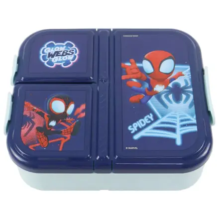 Spider-Man Spidey Glow wielokomorowy Lunch Box, Sandwich Box zdjęcie produktu