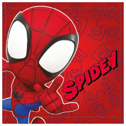 Spider-Man Spidey Red Hand Towel, Face Towel, Ręcznik 30x30cm zdjęcie produktu