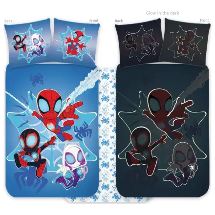 Spider-Man Spidey Glow in the Dark poszewka na kołdrę dla malucha zdjęcie produktu