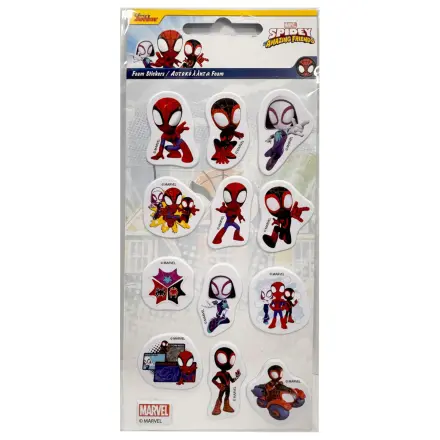 Spider-Man Techno Racer zestaw Puffy Sponge naklejek zdjęcie produktu