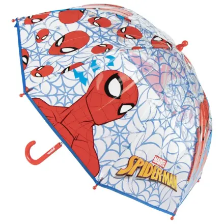 Spider-Man Web Przezroczysta parasolka dziecięca zdjęcie produktu