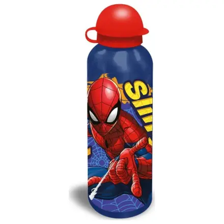 Spider-Man Web-Slinger aluminiowa butelka na wodę z nakrętką z ustnikiem 500 ml zdjęcie produktu