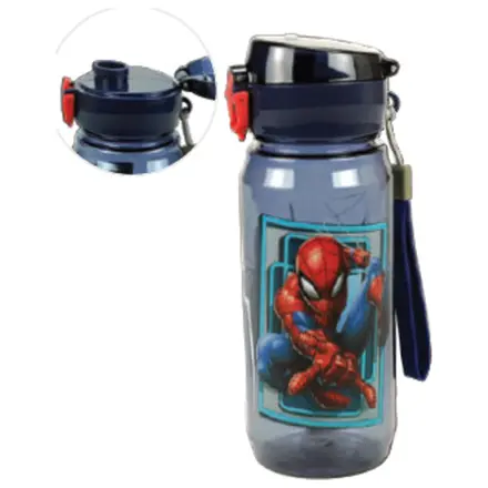 Spider-Man World plastikowa butelka na wodę z wieszakiem 600 ml zdjęcie produktu