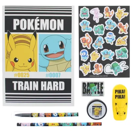 Pokémon Zestaw papierniczy 7-elementowy zdjęcie produktu