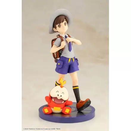 Pokémon ARTFXJ Statuetka 1/8 Florian z Fuecoco 20 cm termékfotója