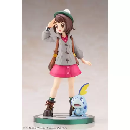 Pokémon ARTFXJ Statuetka 1/8 Gloria & Sobble 21 cm termékfotója