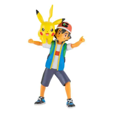 Figurki Pokémon Battle Feature Ash & Pikachu 11 cm zdjęcie produktu
