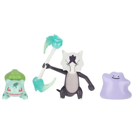 Pokémon Battle Figure Set Figurki Akcji Bulbasaur, Ditto i Alolan Marowak (zestaw 3 figurek) zdjęcie produktu