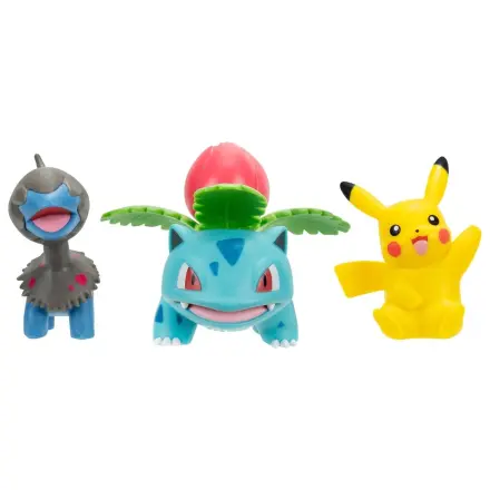 Zestaw Figurek Akcji Pokémon Battle Figure Pikachu, Deino i Ivysaur (3-pak) zdjęcie produktu