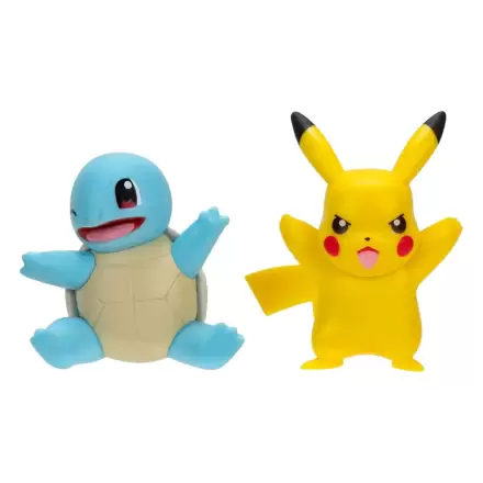 Pokémon Battle Figure Zestaw figurek First Partner 2-pak Squirtle #2, Pikachu #9 zdjęcie produktu