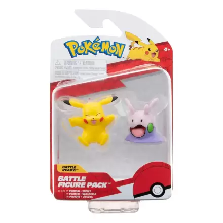 Pokémon Battle Figure Pack Figurki Miniaturki 2-pak Pikachu i Goomy 5 cm zdjęcie produktu