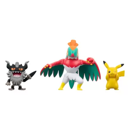 Pokémon Battle Figure Set Zestaw 3 figurek Pikachu #8, Perrserker, Hawlucha 5 cm zdjęcie produktu