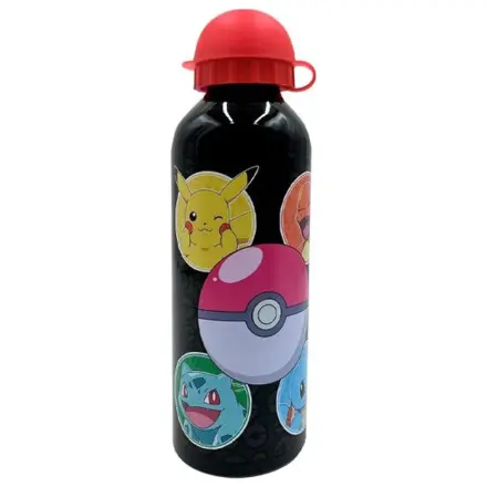 Pokemon Black Aluminiowa Butelka na wodę z zakrętką do picia 500 ml zdjęcie produktu