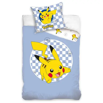 Pokemon poszewka na kołdrę w kratę zdjęcie produktu