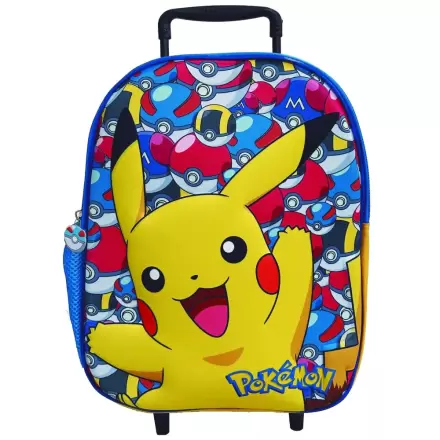 Pokemon Classic 3D trolley 32cm - Torba na kółkach termékfotója