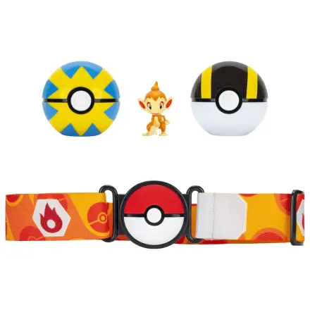 Pokémon Clip 'n' Go Zestaw Paska Chimchar zdjęcie produktu