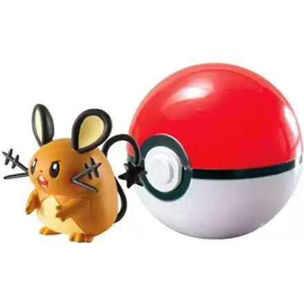 Pokémon Clip'n'Go Poké Balle Dedenne & Poké Ball termékfotója