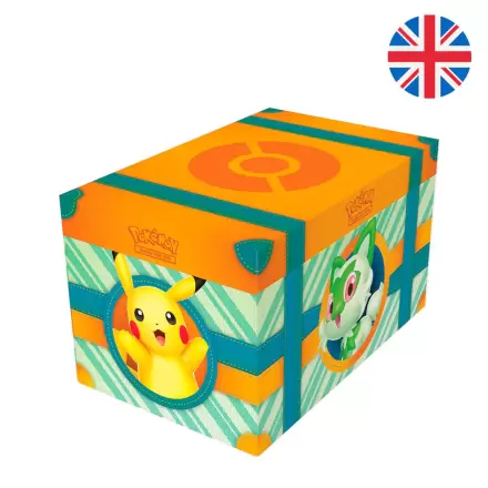 Angielski Pokemon Collector Chest Padela Adventure gra karciana teczka termékfotója