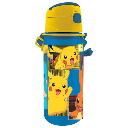 Pokémon Elektryczna aluminiowa butelka ze słomką z wieszakiem 600 ml zdjęcie produktu